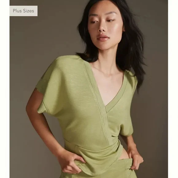 NWT! Anthropologie Fitted Corset Short Sleeve Top - Picture 6 of 7